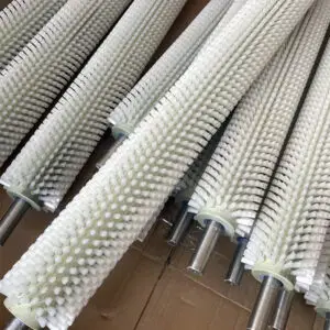 Cepillo rotativo para lavado de vidrio